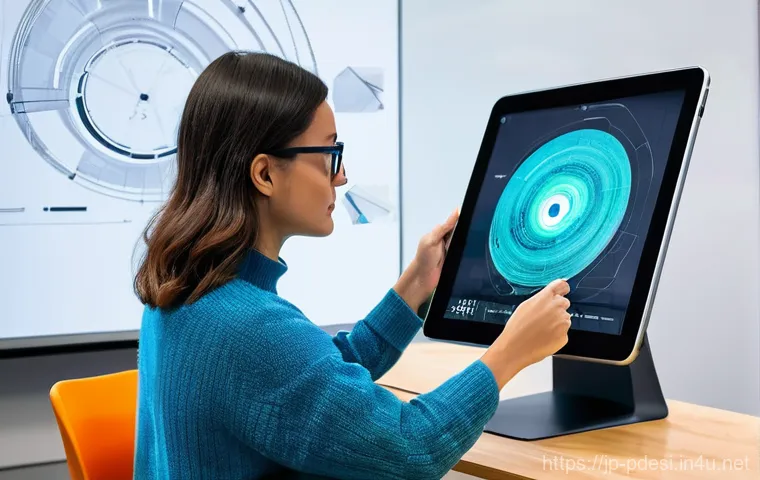 제품디자인 전문가로 성공하기 위한 자기 개발 계획 - **Prompt 1: A Visionary Designer's AI-Enhanced Workflow**
    A product designer in her early 30s, w...