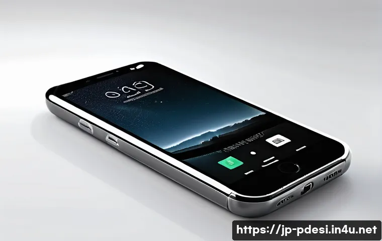 제품디자인 전문 용어 정리 - A sleek modern smartphone design concept showcasing a smooth, rounded form with an ergonomic grip, f...